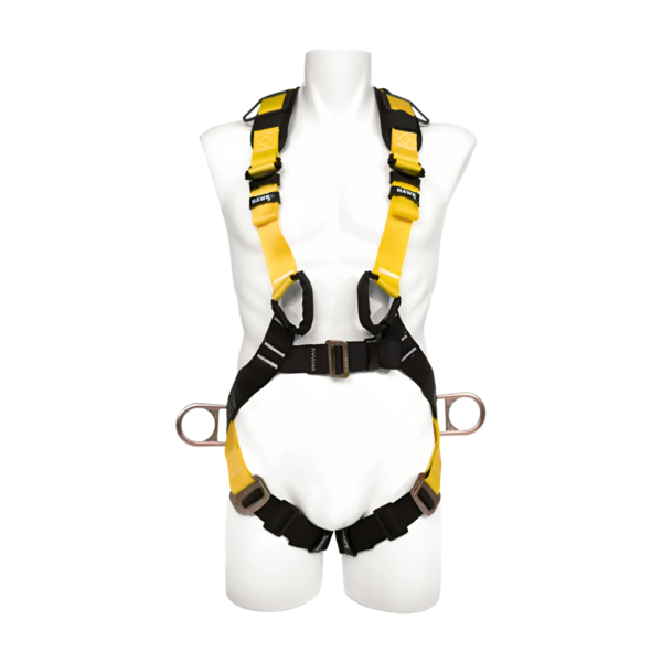 Arnés de Posicionamiento cruzado con 3 anillos en "D" 412XP Hawk