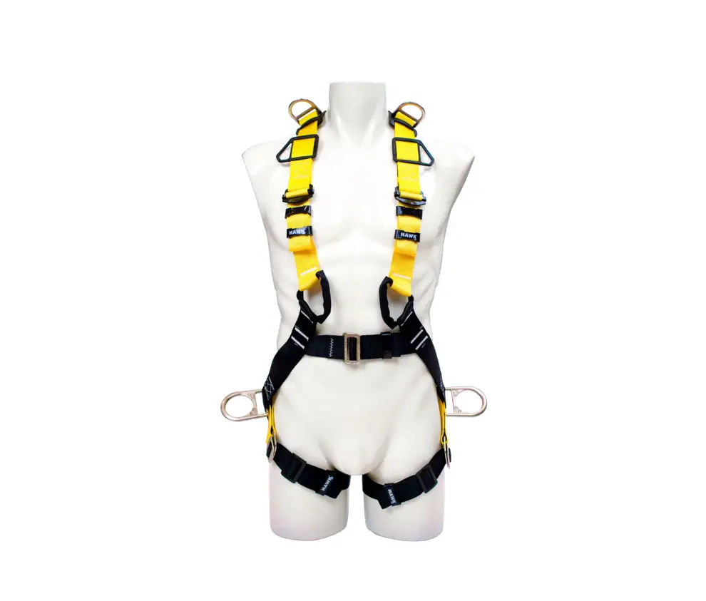 Arnés de rescate tipo X con 6 anillos y 6 p.a 415XP Hawk