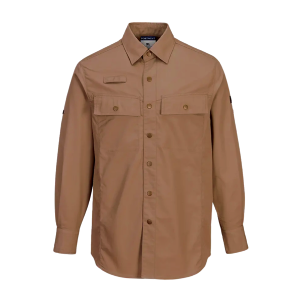 Camisa de manga larga anti desgarros con ventilación S130 Portwest 