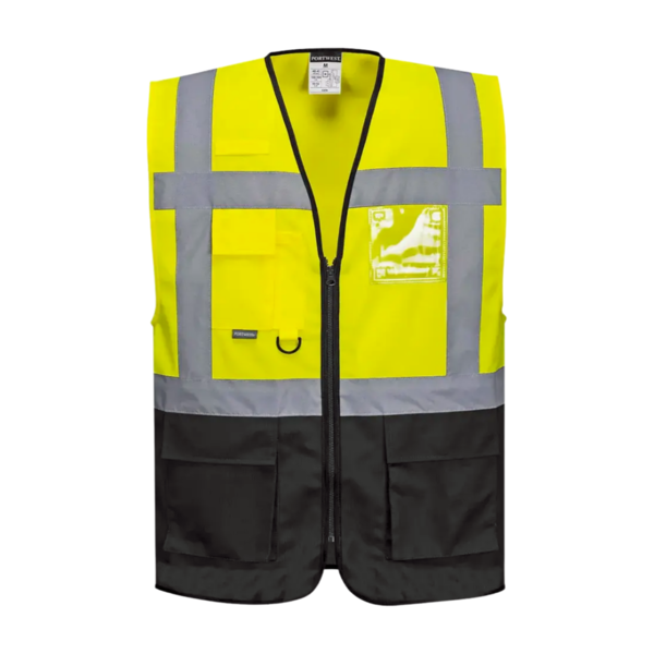 [UC476YBRS] Chaleco Hi-Vis Warsaw ejecutivo UC476 Portwest (S)