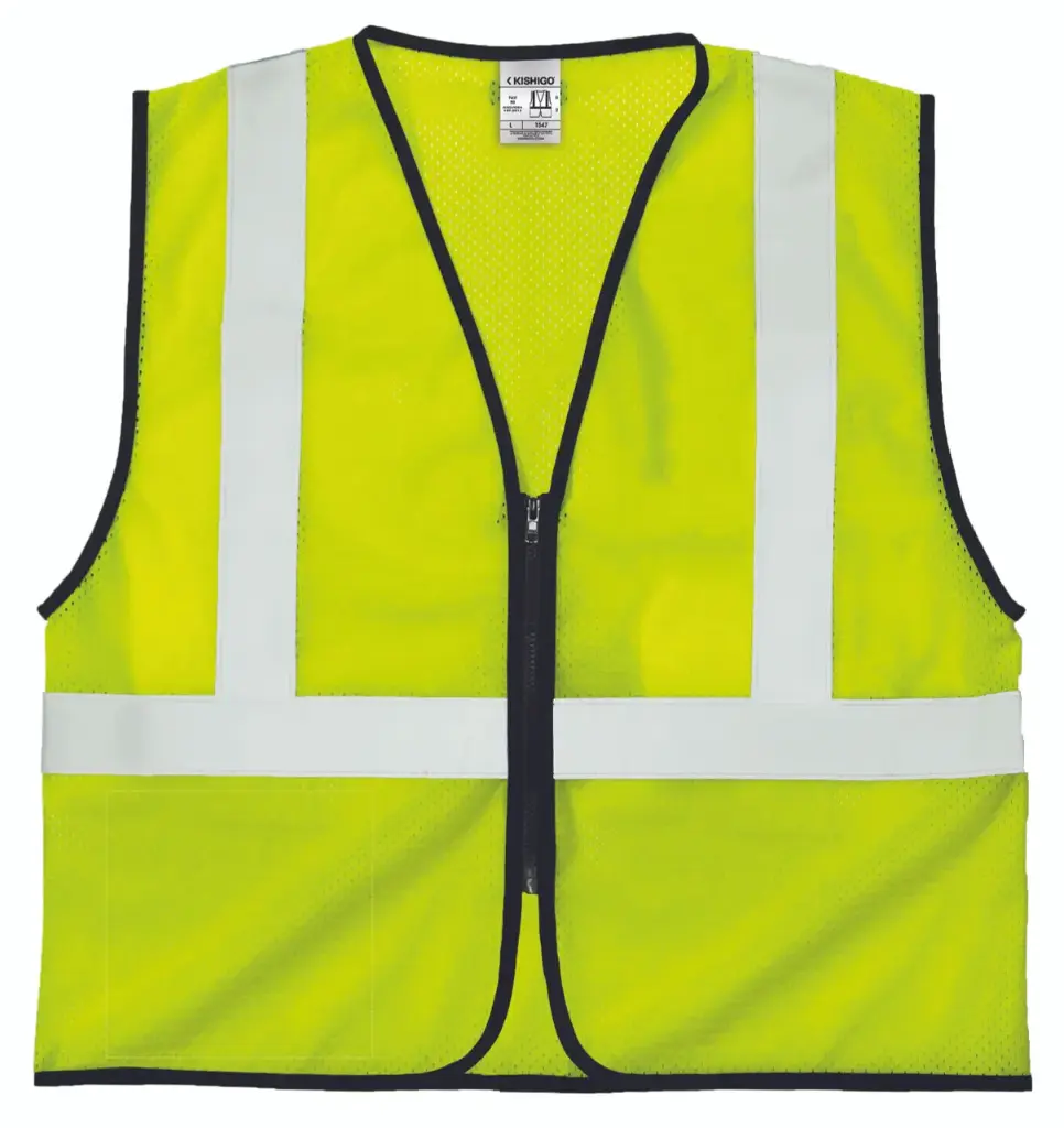 Chaleco de seguridad Hi-Vis económico E47-48 Kishigo