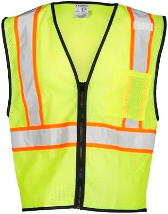 Chaleco Hi-Vis c/reflectivos E27-28 Kishigo