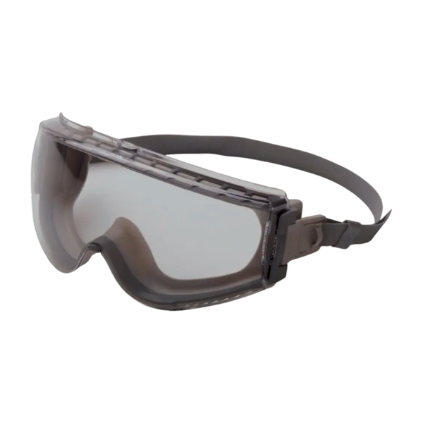 Goggles Stealth gris con lente claro antiempañante y cinta de neopeno. S3960HS Uvex