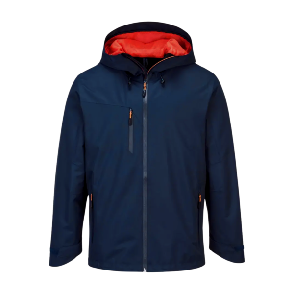 [S600NARS] Chamarra Impermeable KX3 recubierta S600 Portwest (S, Azul marino)