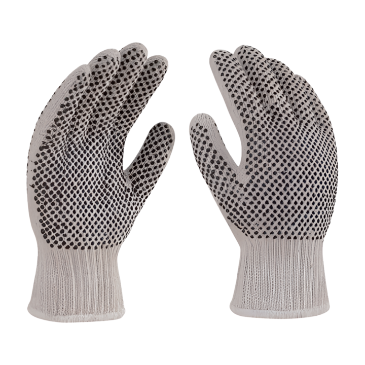 Guantes de algodón con puntos PVC GT-JAPCP Safepro Solutions