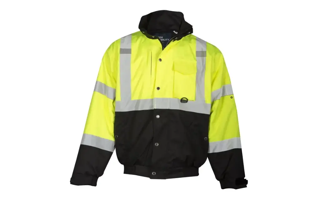 [JS130-S] Chamarra Hi-Vis bomber resistente al desgarre CL330-32 Kishigo (S, Lima)