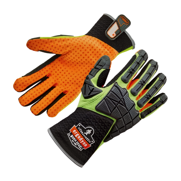 Guantes de seguridad anti impacto neopreno/gamuza antideslizante 925F Ergodyne
