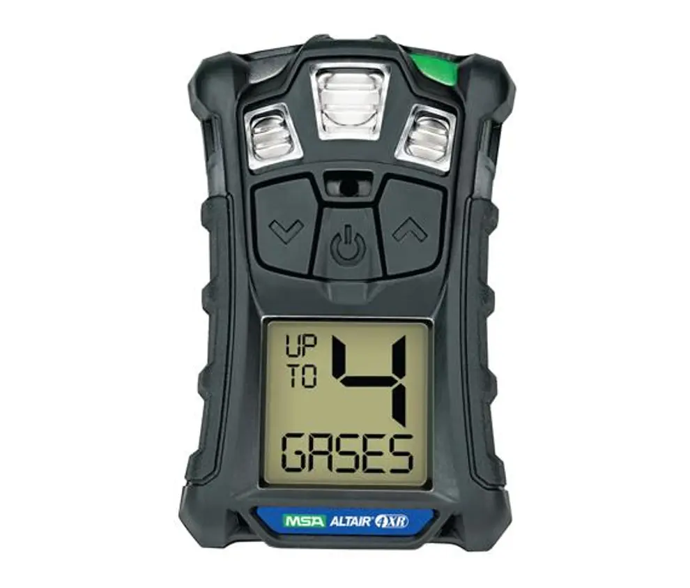 Detector Multigas c/sensores XCell LEL, O2, CO y H2S, carcasa GRIS, cargador, tubo y tapa de calibración ALTAIR 4XR MSA