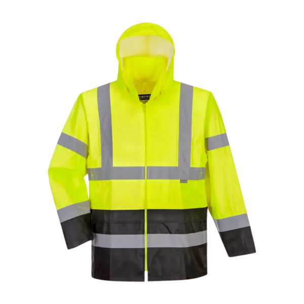 [UH443YBRM] Chamarra Hi-Vis impermeable con contraste UH443 Portwest (M)