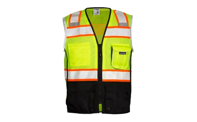 Chaleco de seguridad Hi-Vis black series BS15-17 Kishigo