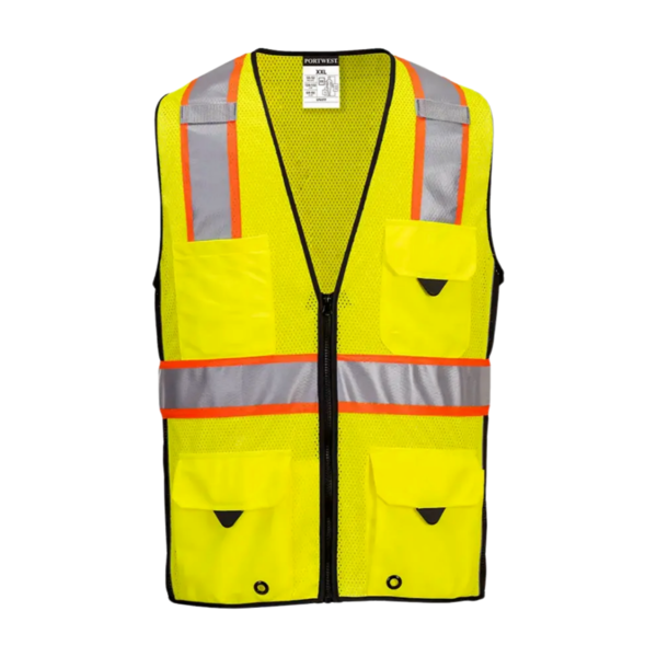 Chaleco Hi-Vis de topógrafo ultra fresco US377YBR Portwest