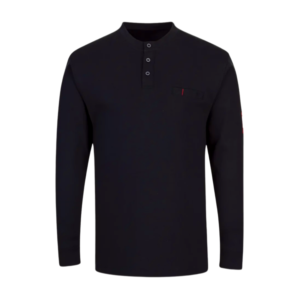 [FR32NARS] Camiseta de manga larga antiestática FR Henley FR32 Portwest (Azul marino, S)