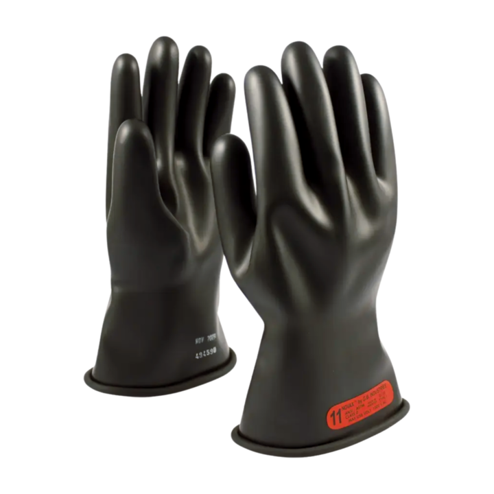 Guantes de seguridad contra arco eléctrico de hule clase 0 CLGR Novax