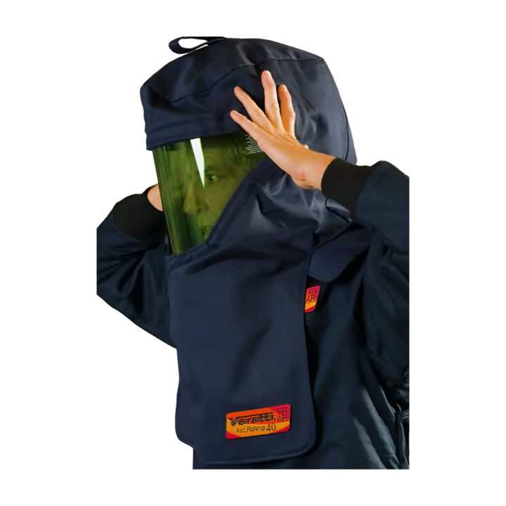 Kit traje contra arco electrico 40 Cal Cat 4 Veratti® FR AR™