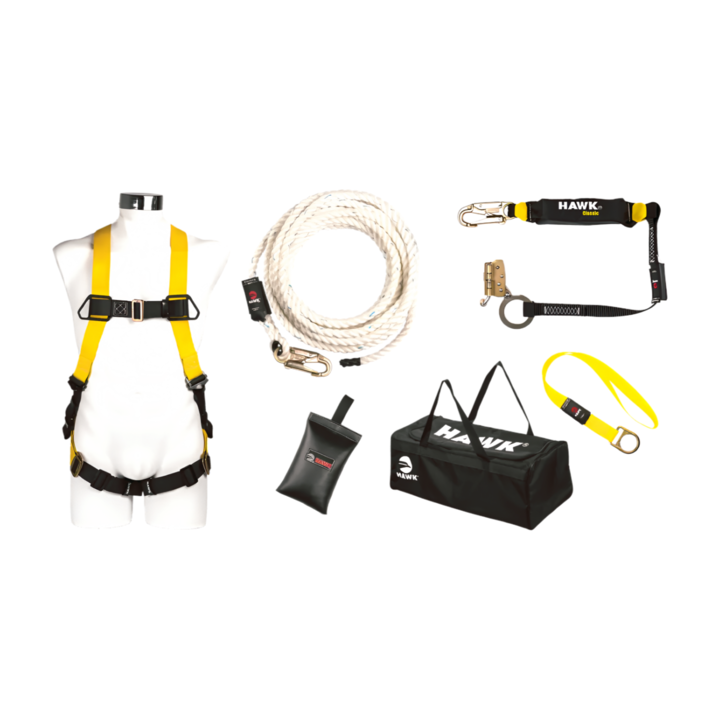 Kit para línea de vida vertical polydac de 5/8" K101PD Hawk