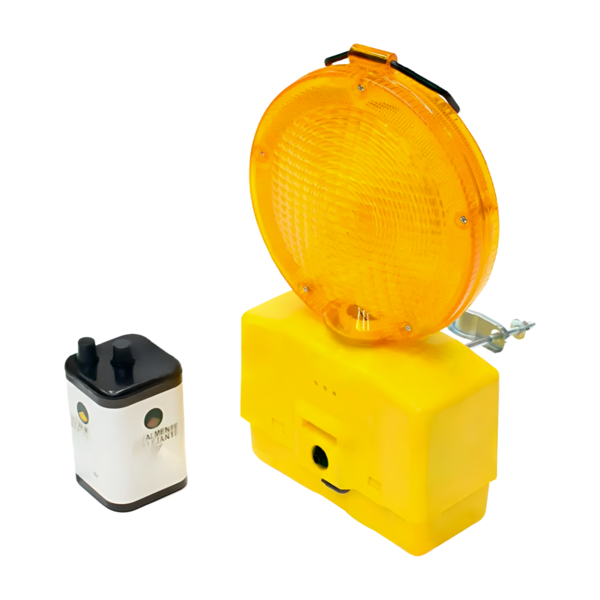 Lampara led de destellos con base y pila larga recargable WLPXL Safepro Solutions