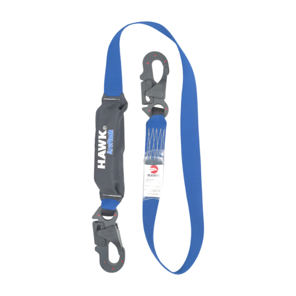 [601AE-1.80] Cable contra caídas dieléctrico Kevlar con amortiguador 601AE-1.80 Hawk