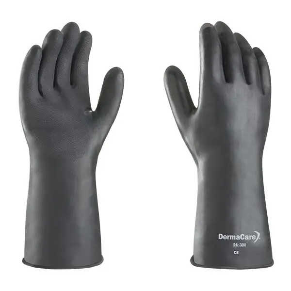 Guantes contra ácidos de látex 56-300 Dermacare