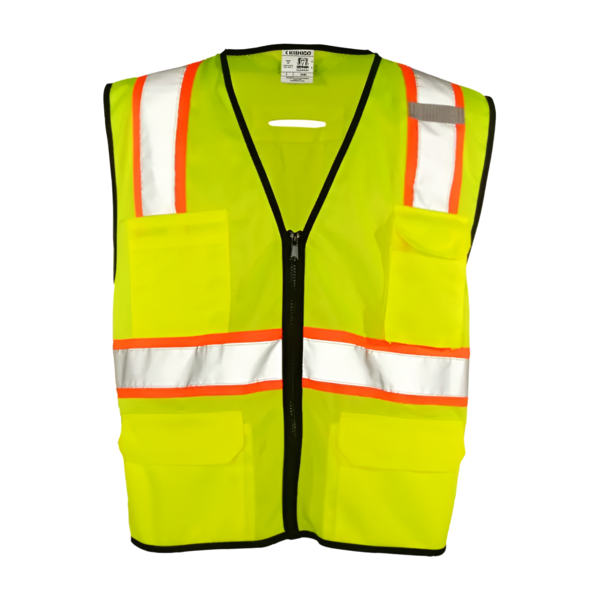 Chaleco de seguridad His-Vis con 6 bolsillos E80-81 Kishigo