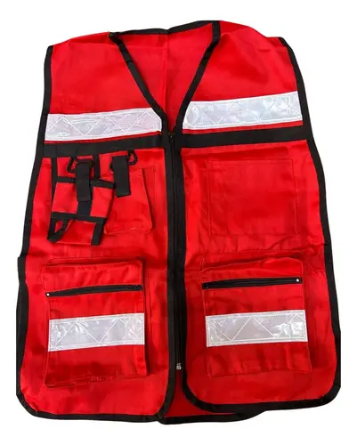 Chaleco tipo brigadista c/reflejante CHABRIG Safepro Solutions