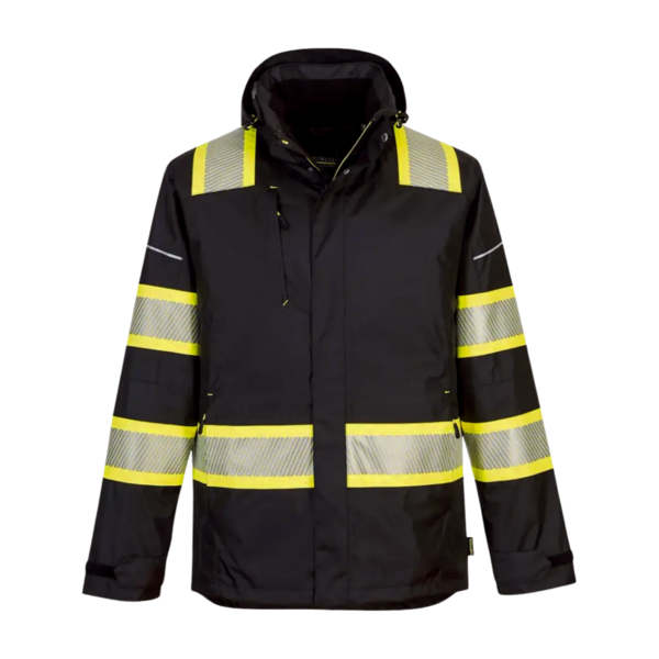 [F144BKRS] Chamarra Hi-Vis de invierno de lona con reflejante F144 Portwest (S)