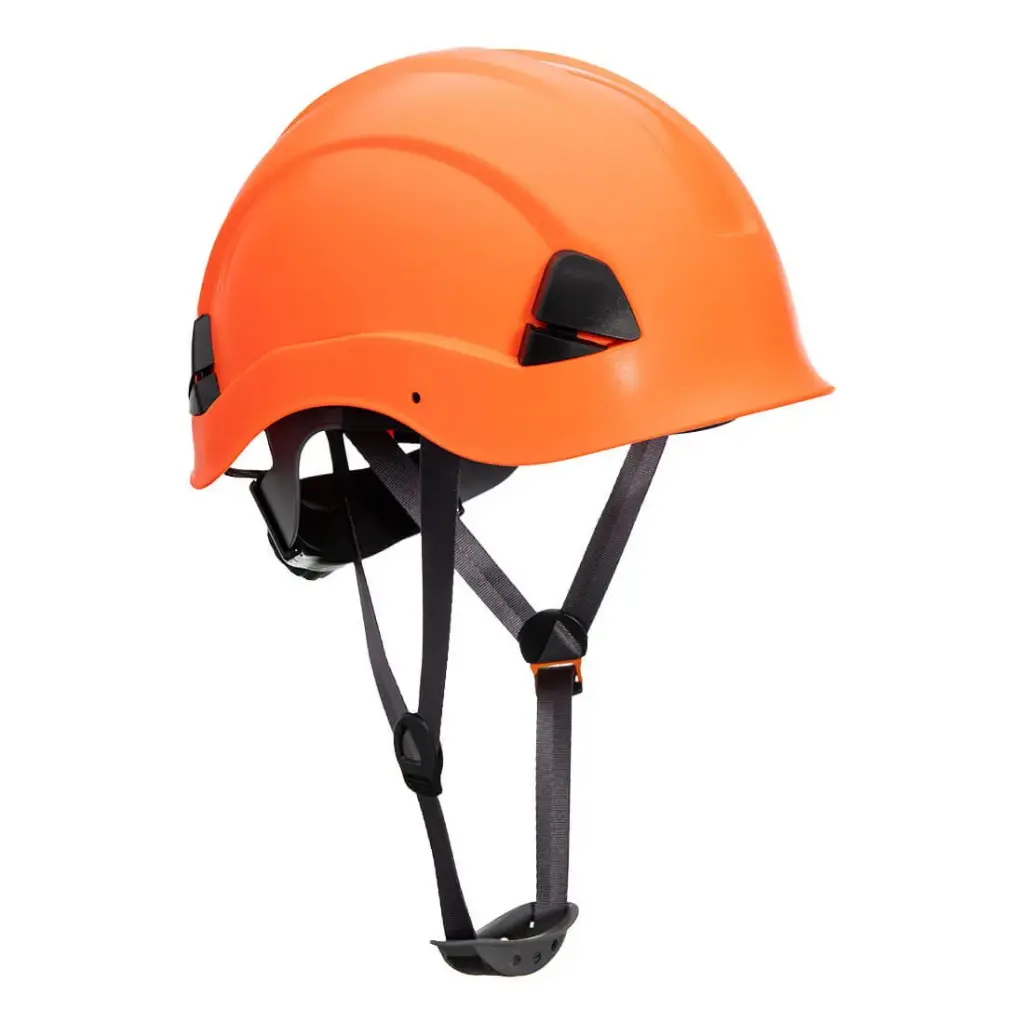 [PS53ORR] Casco de protección Endurance para trabajo en alturas con banda para sudor PS53 Portwest (Naranja)