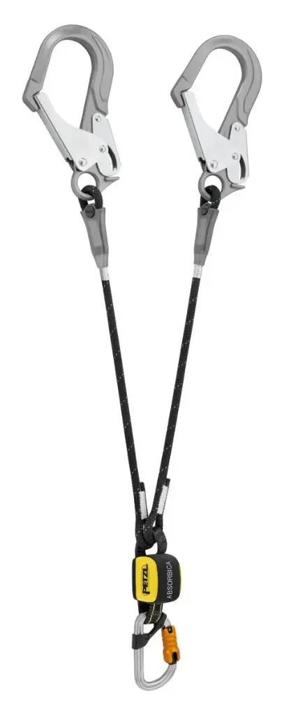 Eslinga ABSORBICA-Y MGO de amarre con amortiguador 80 versión Internacional PETZL
