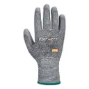 Guantes anti corte A3 de fibra de vidrio/elastano/PU A622 Portwest