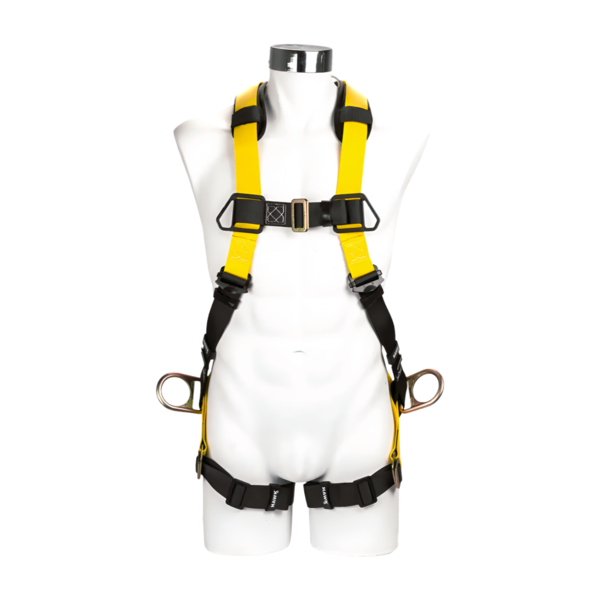 Arnés de posicionamiento acojinado tipo H 3 anillos en "D" 412GP Hawk