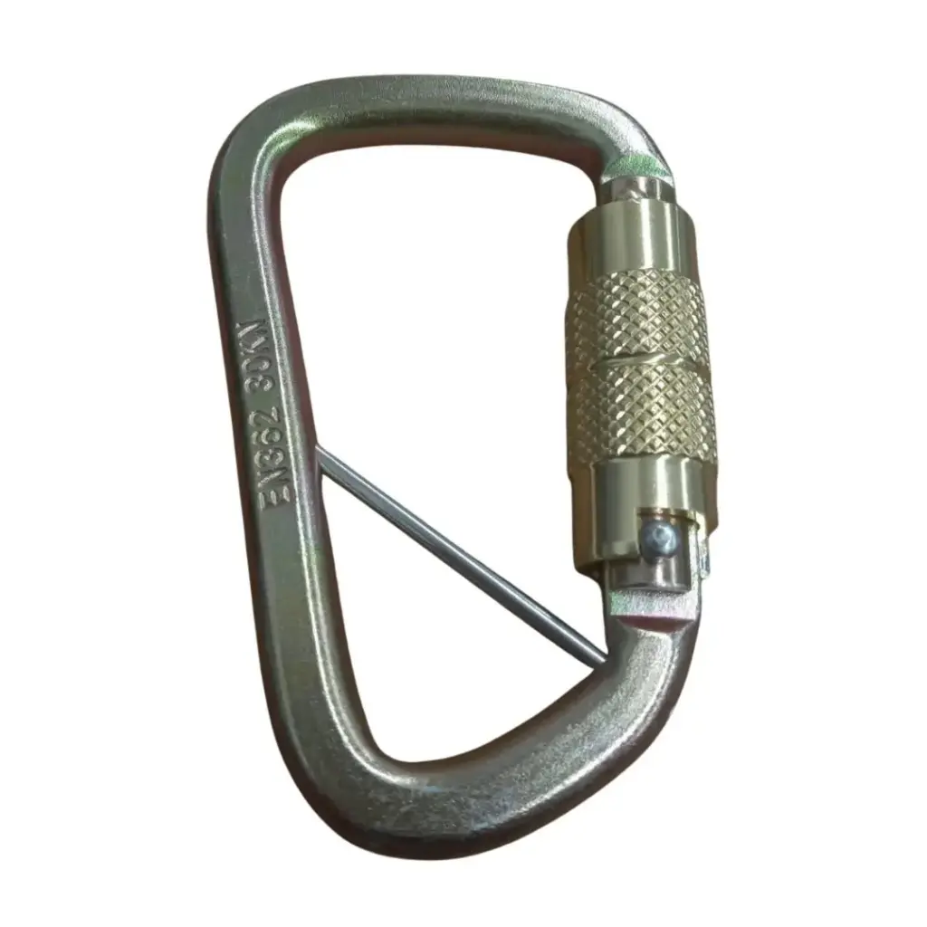 Mosquetón de acero carabinero con apertura de 3" marca Armex