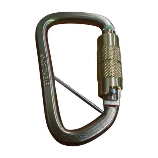 Mosquetón de acero carabinero con apertura de 3" marca Armex