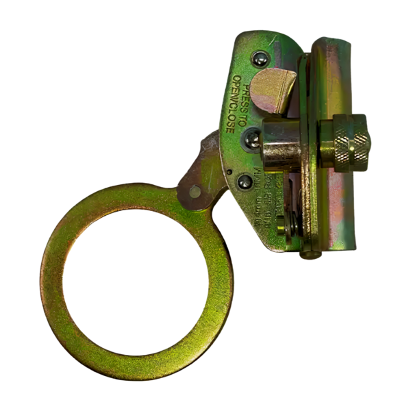 Sujetador contra caídas de acero p/Línea de vida de cable de 5/8" SP1081 MR Seguridad