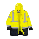 Chamarra Hi-Vis impermeable 5 en 1 parka US768 Portwest