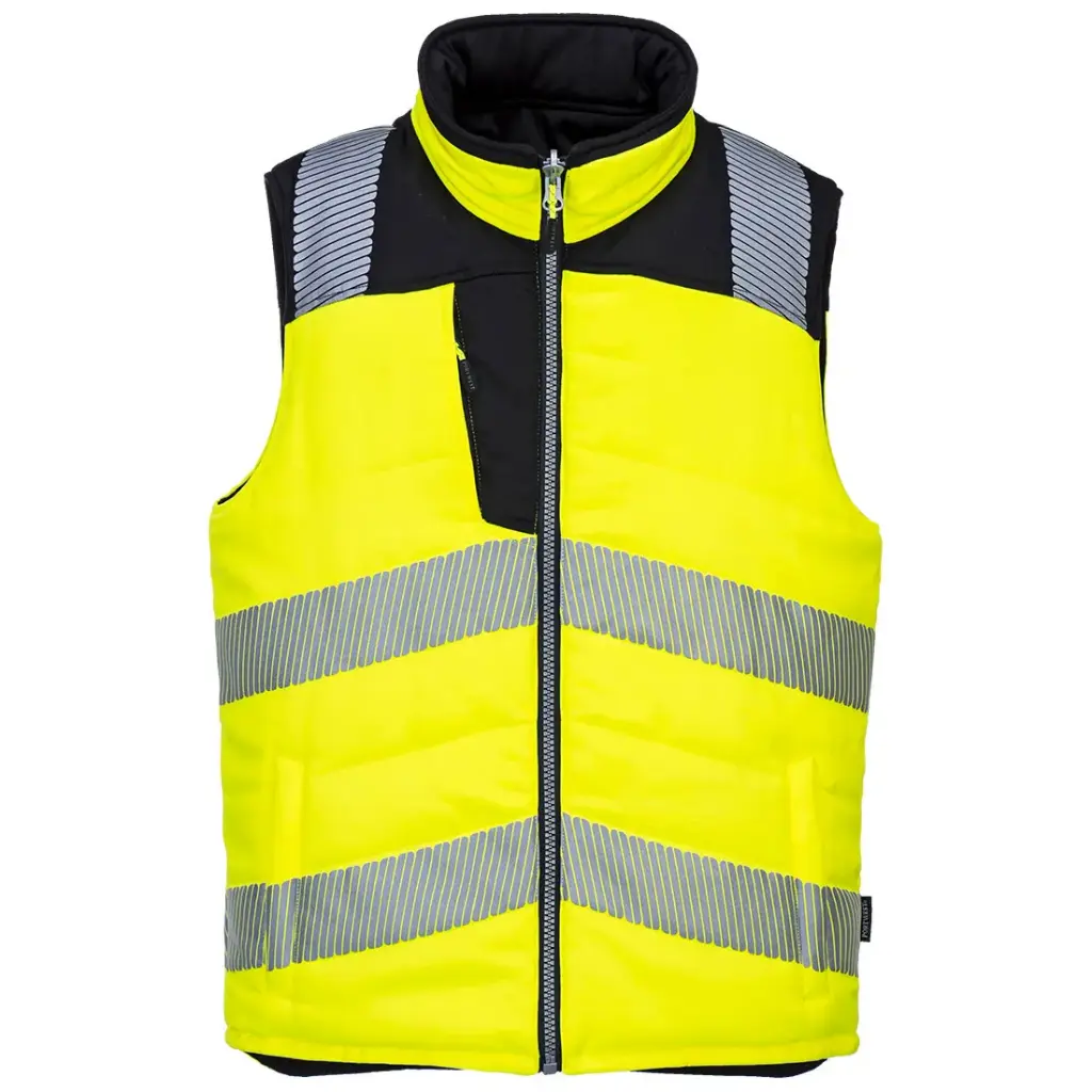 Chaleco de protección reversible Hi-Vis marca Portwest