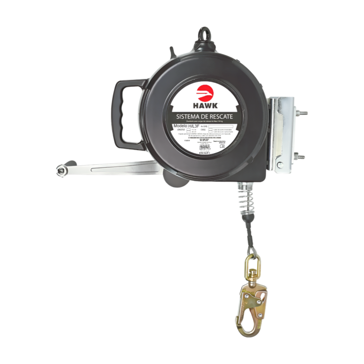 Linea retráctil de acero inoxidable de 3 funciones H/L3F-I Hawk
