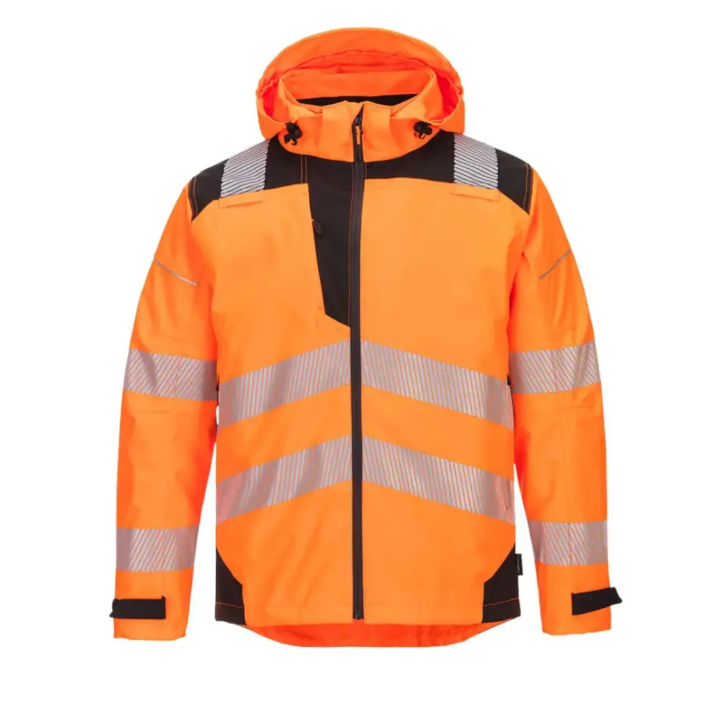 [PW360OBRS] Chaqueta Hi-Vis impermebale PW3 transpirable PW360 Portwest (Naranja, S)
