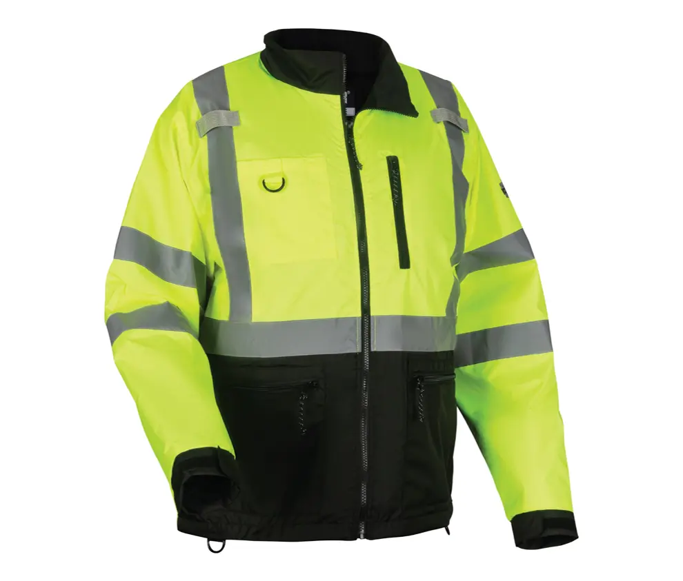 [23422] Chamarra Hi-Vis rompevientos GloWear resistente al agua 8351 Ergodyne (S, Lima)