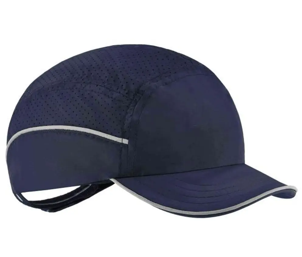 [23336] Gorra de protección Skullerz 8955 Ergodyne  (Azul marino, Ala corta)