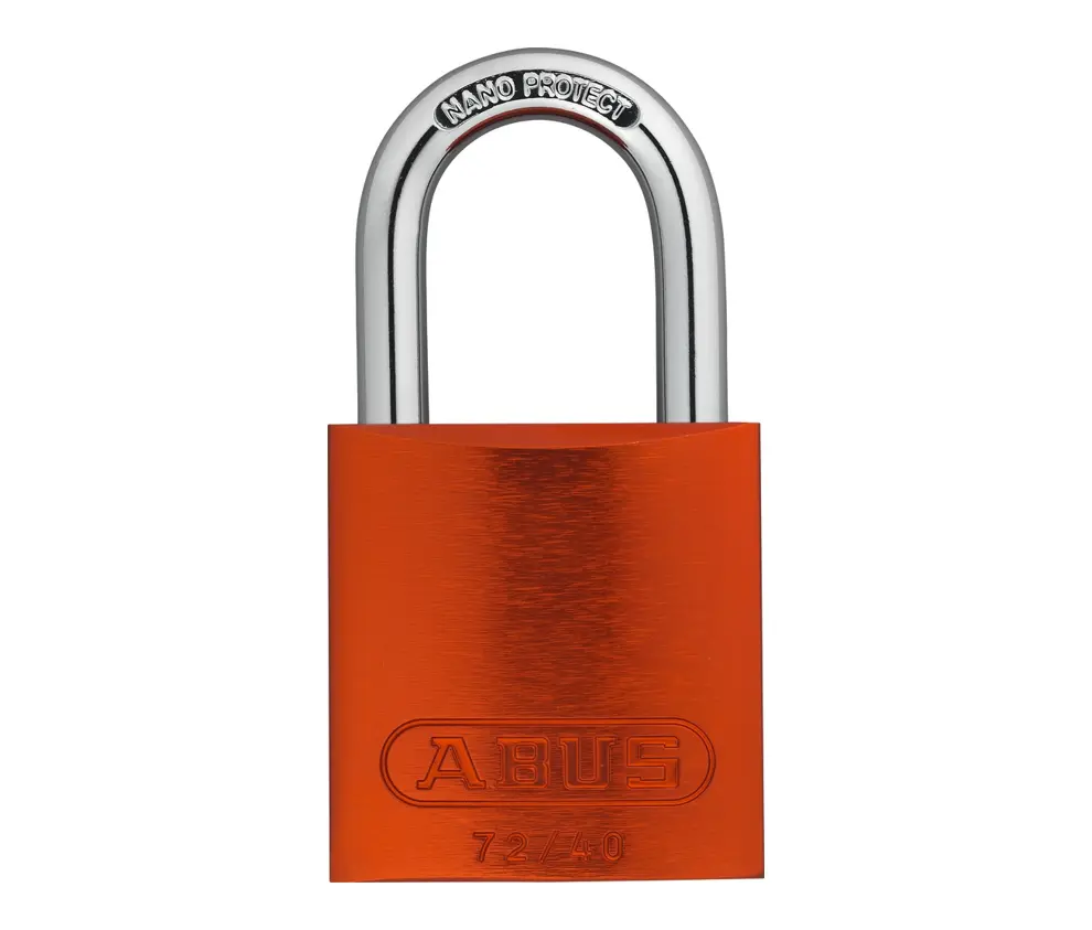 Candado de bloqueo de aluminio anti-corrosión 72/40 KD Abus