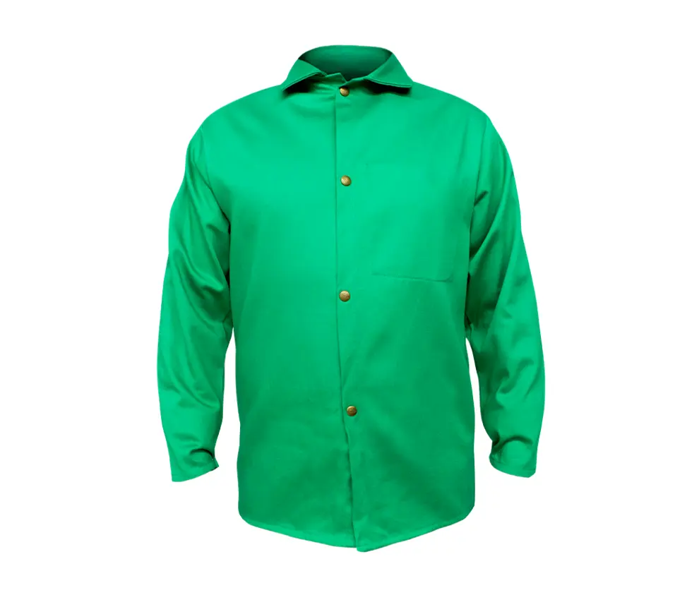 Chamarra de trabajo industrial ignífuga de 9 oz ATF1026 Romak