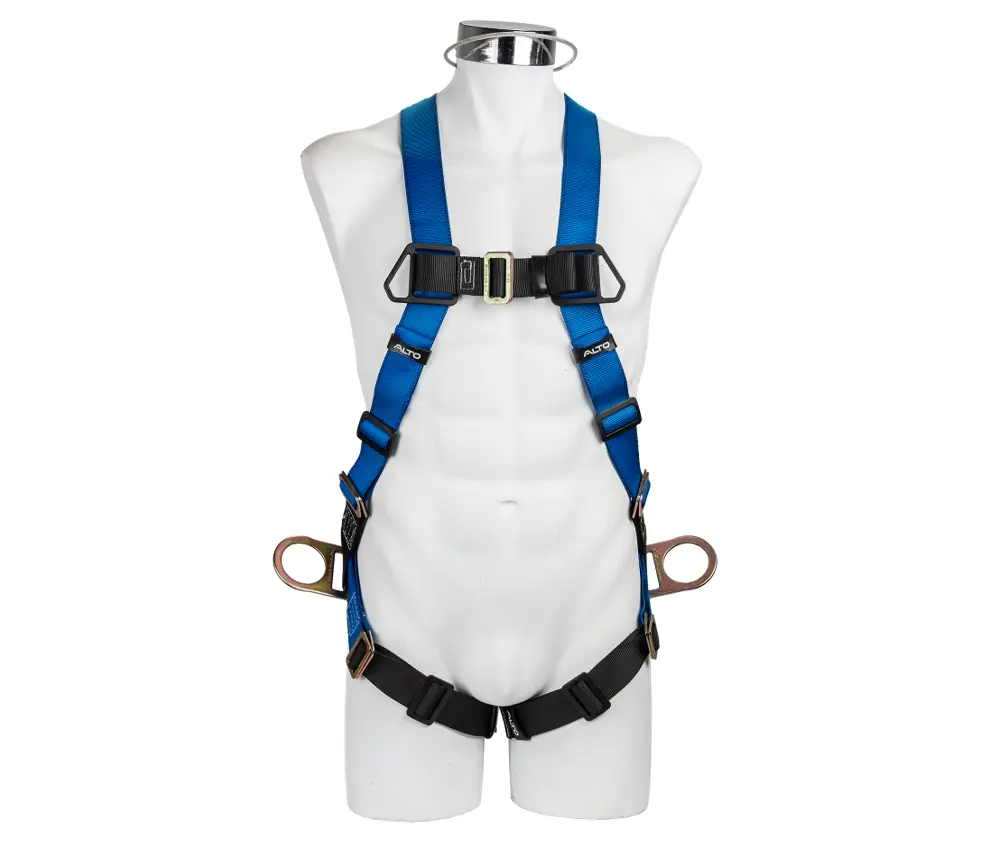 Arnés de posicionamiento tipo H con 3 anillos en "D" A2P Alto