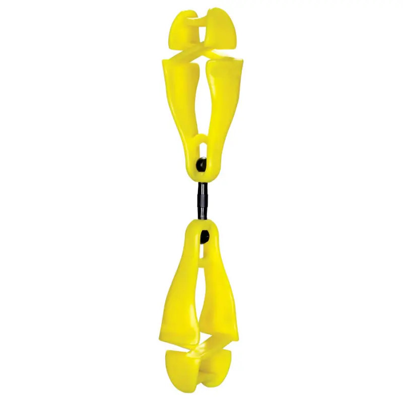 Clip sujetador para guantes Squids con soporte giratorio con doble clip 3420 Ergodyne