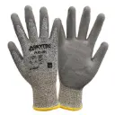 Guantes anti corte A4 de fibra HDPE/PU PUG-611 Safe-Fit