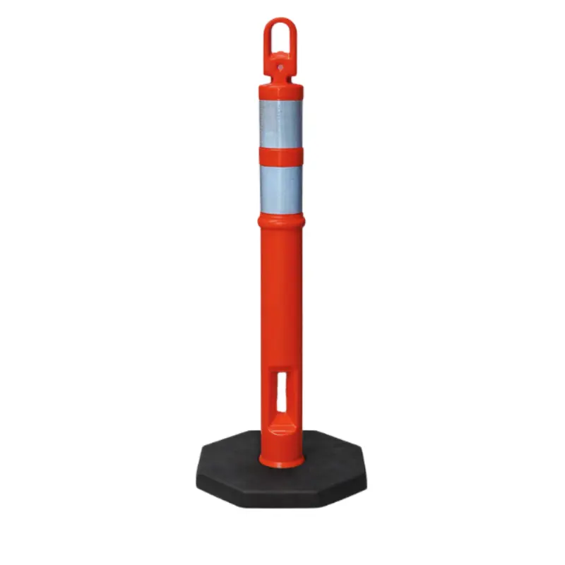 Poste delimitador c/base de neopreno PSBNCH Bylack