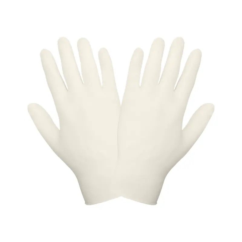 Guantes de látex de 5 mil c/dedos texturizados y puño enrollado 305PF Safe-Fit