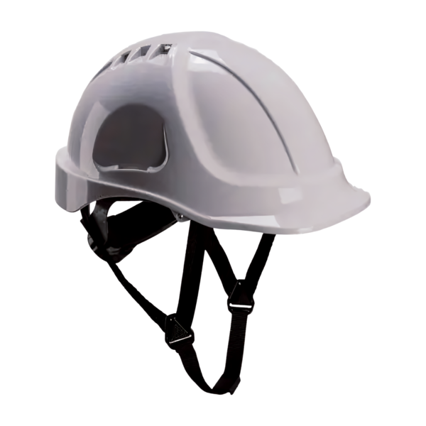 Casco de seguridad Endurance blanco con barbiquejo 4 puntos PS55 Portwest