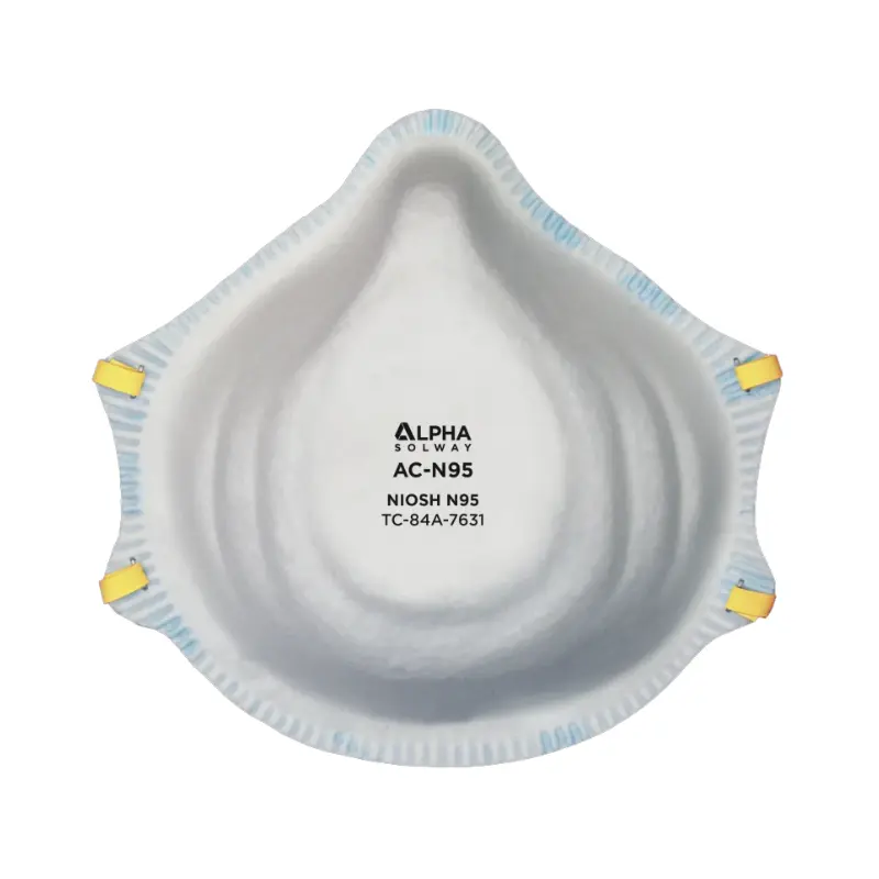 [AC-N95-D] Respirador N95 de copa p/partículas peligrosas AC-N95 Safe-Fit
