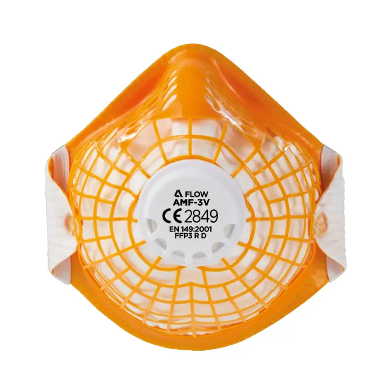 Respirador p/partículas y líquidos altamente tóxicos AMF-3V Safe-Fit