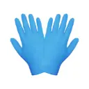 Guantes desechables de nitrilo de 3.5 mil. 705PFE Safe-Fit