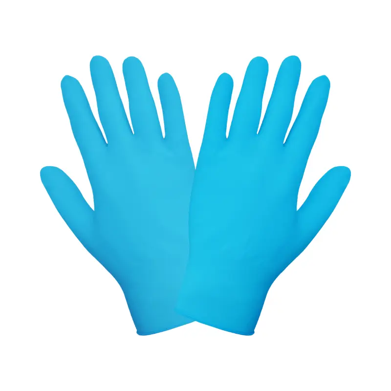 Guantes desechables de nitrilo de 5 mil. 705PF Safe-Fit